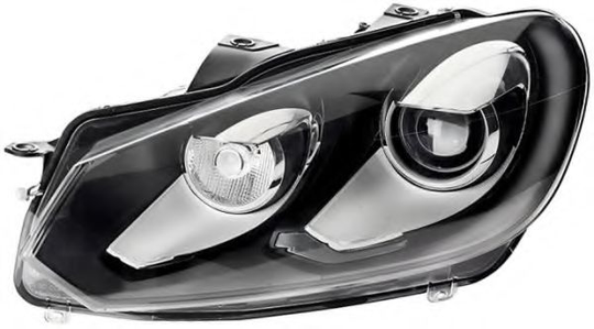 Headlight 1ZS009902-531 by Hella Left