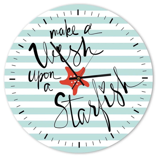 Rocket Silent Wall Clock