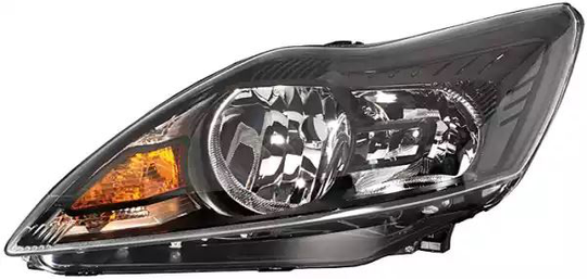 Headlight Halogen 1EE354257-041 by Hella Right
