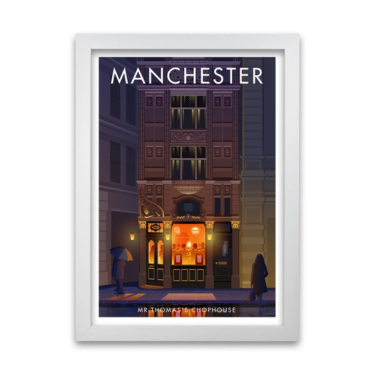 'Manchester Chophouse' Graphict Art