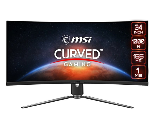MSI MPG ARTYMIS 343CQR 34" UWQHD 1000R Curved Monitor