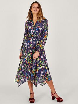 Monsoon Freida A Sustainable Print Shirt Dress