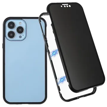 Privacy Series iPhone 13 Pro Max Magnetic Case - Black