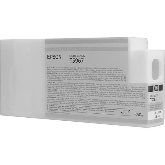 Epson InkCart/T804700 UltraChrome 700ml Tank, Light Black - C13T804700
