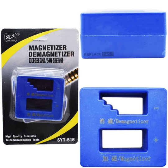 Screwdriver And Small Part Magnetizer / Demagnetizer Block