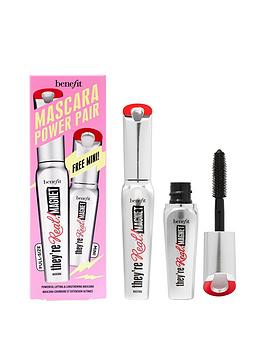 Benefit Mascara Power Pair They'Re Real Magnet Extreme Lengthening Mascara Duo Set (Worth &Pound;38.00)