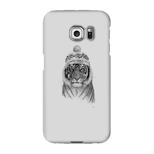Balazs Solti Winter Tiger Phone Case for iPhone and Android - Samsung S6 Edge - Snap Case - Gloss
