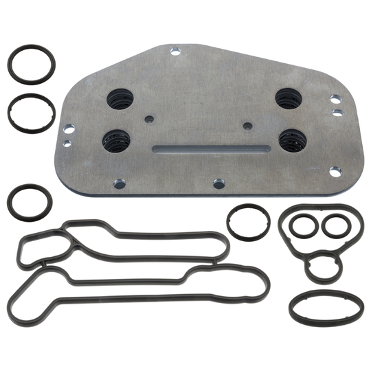 Oil Cooler, engine oil 101406 FEBI 101406