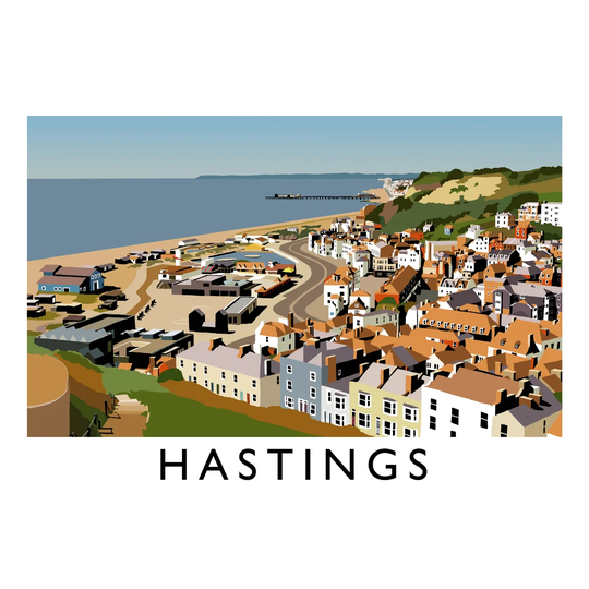 Hastings by Richard O'Neil - Graphic Art Print on Paper