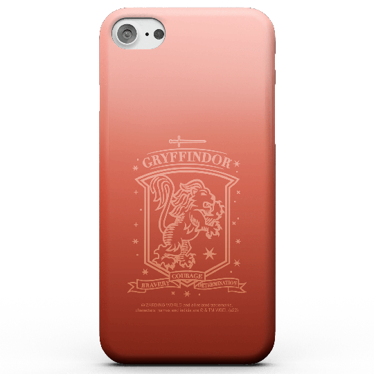 Harry Potter Ombré Gryffindor Messages Phone Case for iPhone and Android - iPhone 5/5s - Snap Case - Matte