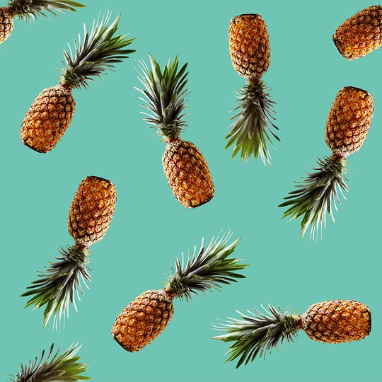 Walllpaper Roll 290X290cm Wallpaper Material With Print Mural Decoration Kitchen Livingroom Bedroom - Pineapple Floral