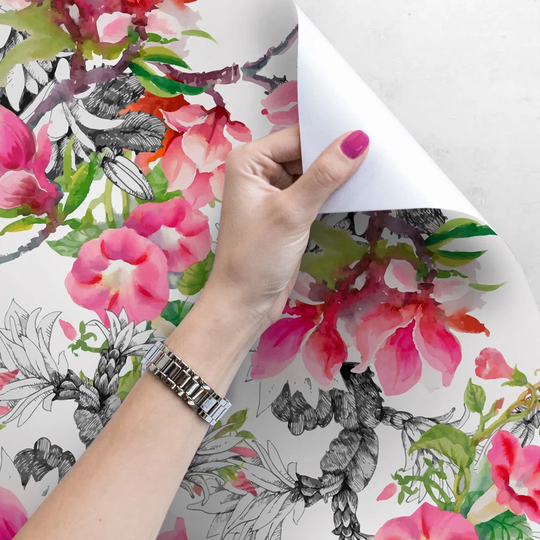 Arriella Summer Garden Wallpaper