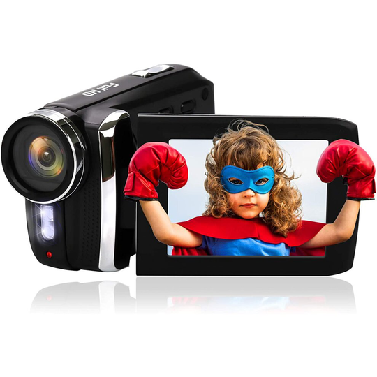 Heegomn Kids Camcorder, Mini DV 1080P HD Digital Video Camera for Children and Beginners