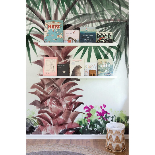 Walllpaper Roll 208X146cm Kitchen Livingroom Bedroom Mural Decoration Wallpaper Material With Print - Palm Meadow Palms