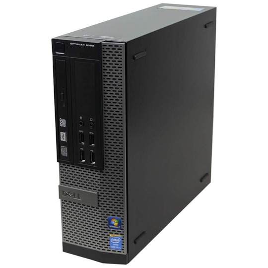 Windows 10 Pro Dell Optiplex SFF 9020, Intel i7-4770, 8GB RAM, New 512GB SSD Desktop PC (Renewed)