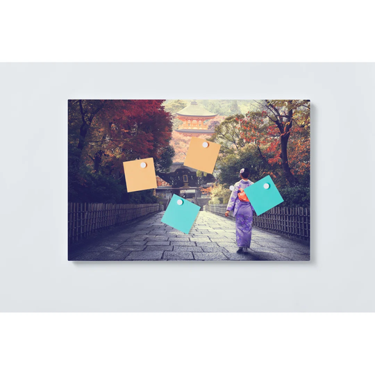 Asia Magnetic Wall Mounted Cork Board