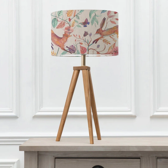 Woodland Tales 75Cm Brown Tripod Table Lamp