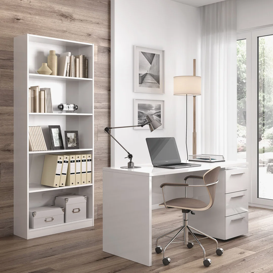 Sansome 2 Piece Rectangular Writing Desk Office Set
