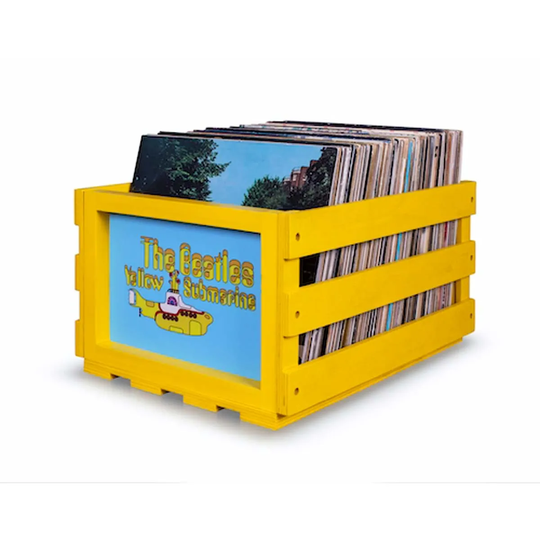 Crosley The Beatles Record Storage Crate - Yellow Submarine