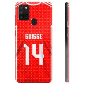 Samsung Galaxy A21s TPU Case - Switzerland