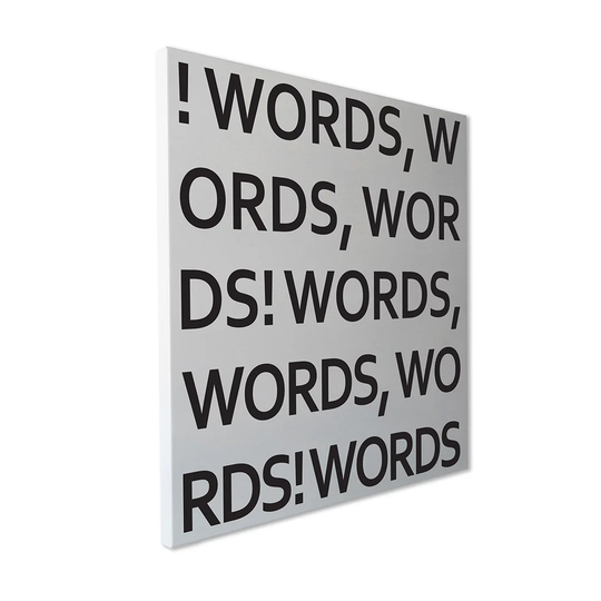 Words Magnetic Wall Mounted Photo Memo Board