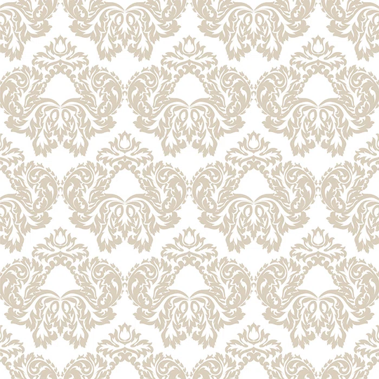 Walllpaper Roll 360X250cm Wallpaper Material With Print Kitchen Livingroom Bedroom Mural Decoration - Baroque Floral Golden