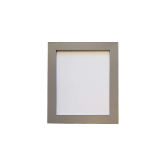 FRAMES BY POST Metro Light Grey Picture Photo Frame Plastic Glass 40cm x 50cm