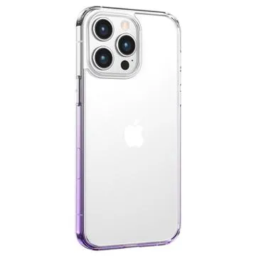 Usams US-BH812 Gradient iPhone 14 Pro Hybrid Case - Purple