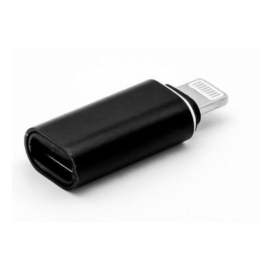 DYNAMODE USB-C Type-C Female to Lightning Adapter, Black (C-TC-LIGHT)