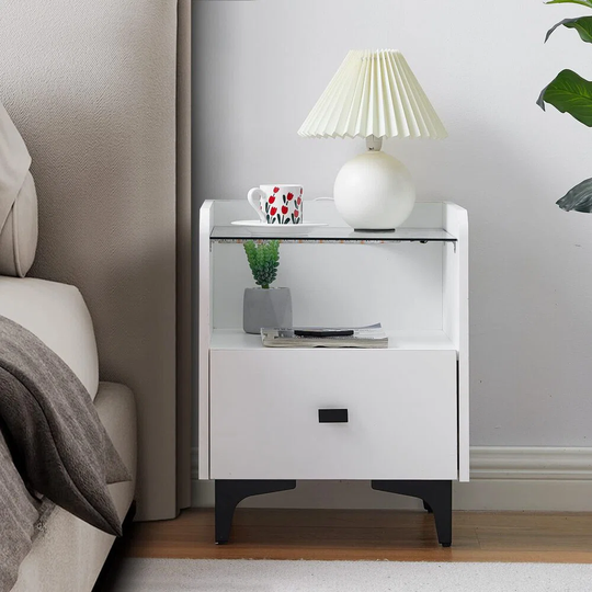 Kaylub 1 Drawer Bedside Table