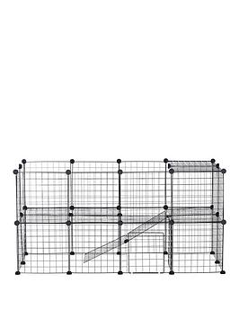 Pawhut Small Animal Playpen Indoor Outdoor
