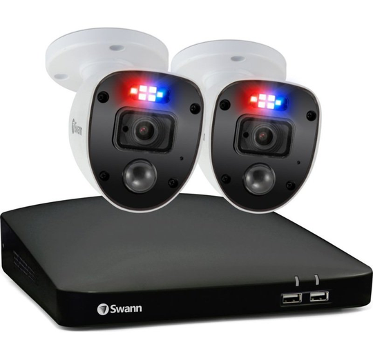Swann SWDVK-446802SL video surveillance kit Wired 4 channels