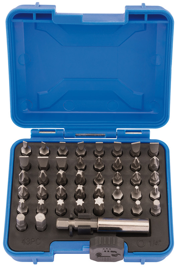 Draper Magnetic Bit Holder Set (43 Piece) MBH43 82394