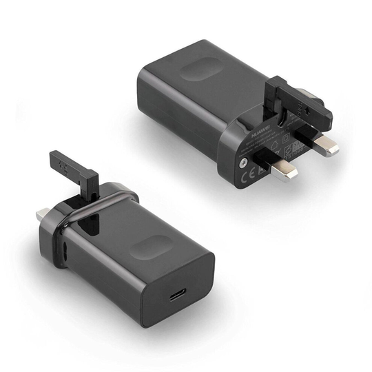 Huawei HW-050300B00 Fast 3A Black UK Mains Charger Adapter (Type-C)
