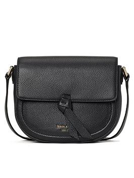 Kate Spade New York Knott Saddle Bag - Black