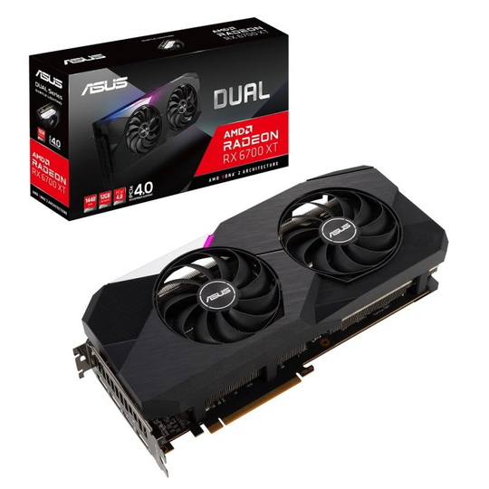 ASUS Radeon RX 6700 XT 12GB DUAL Graphics Card
