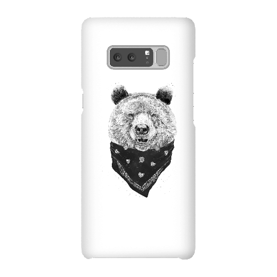Balazs Solti Bandana Panda Phone Case for iPhone and Android - Samsung Note 8 - Snap Case - Gloss