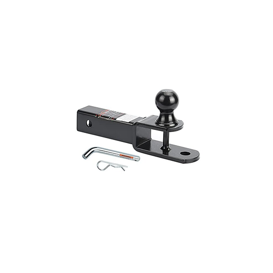 HiTow 3-in-1 ATV Towing Hitch Ball Mount Adapter with 2" Ball, Hollow Shank