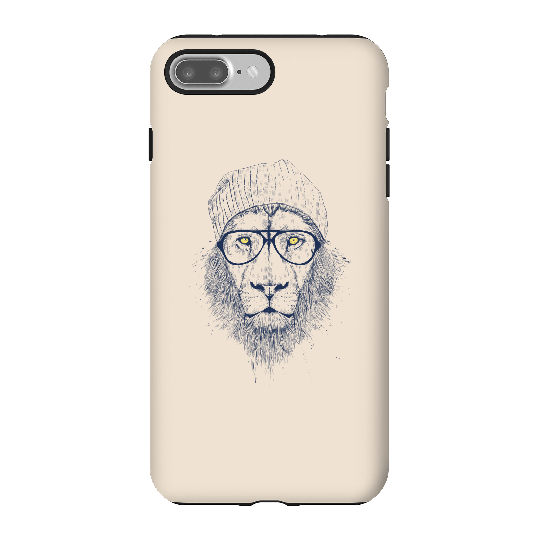 Balazs Solti Lion Phone Case for iPhone and Android - iPhone 7 Plus - Tough Case - Matte