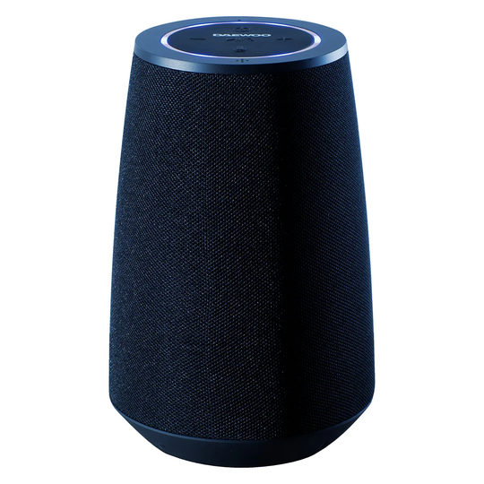 Daewoo Bluetooth Fabric Speaker with Voice Assistant Plus - Blue