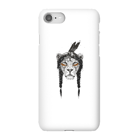 Balazs Solti Native Lion Phone Case for iPhone and Android - iPhone 8 - Snap Case - Matte