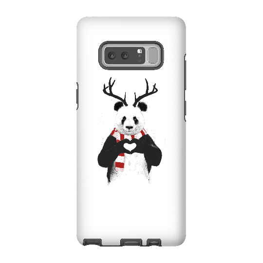 Balazs Solti Winter Panda Phone Case for iPhone and Android - Samsung Note 8 - Tough Case - Gloss