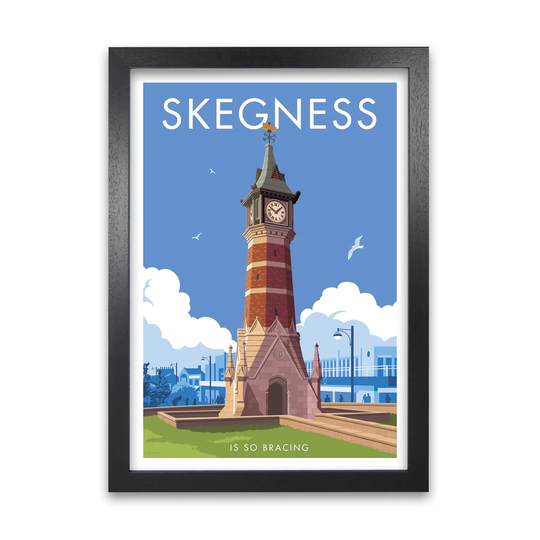 Skegness by Stephen Millership - Graphict Art Print on Paper