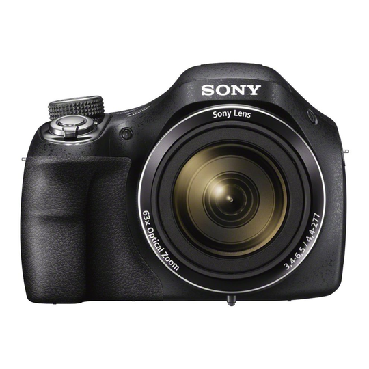 Sony DSCH400 Digital Compact Bridge Camera - Black