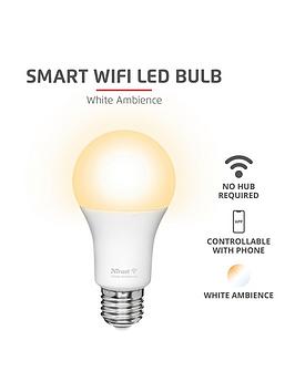 Trust E27 Smart Wifi Bulb, White Ambience