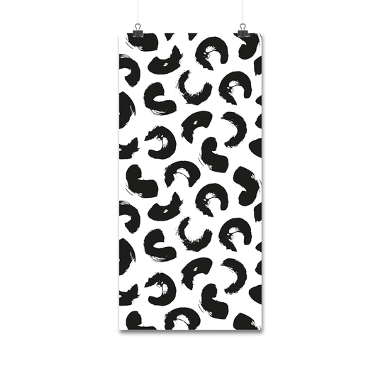 Walllpaper Roll 416X254cm Wallpaper Material With Print Mural Decoration Kitchen Livingroom Bedroom - Ink Brushstrokes Abstract