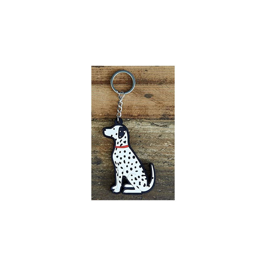 Dalmatian Keyring