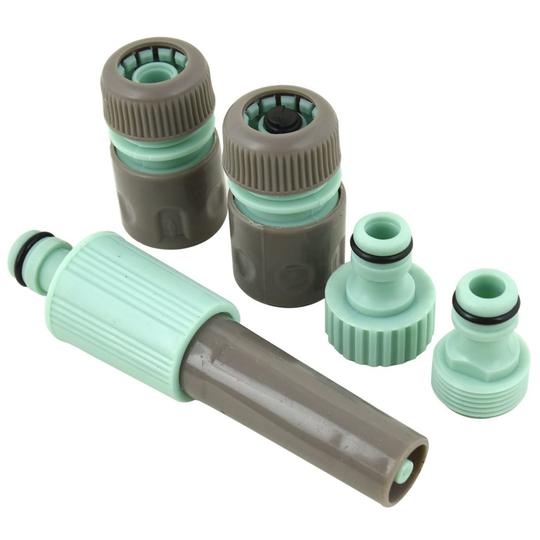 Garden Water Hose Pipe Tap Connector Compatible Nozzle Adapter Fitting