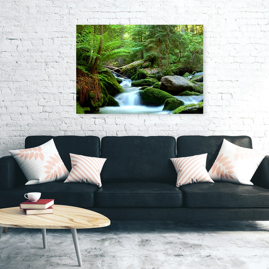 Canvas Print, Green Landscapes 16752