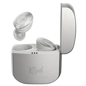 Klipsch T5 II True Wireless Earphones with Charging Case - Silver
